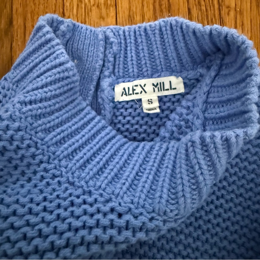 Alex Mill Button Back Crewneck Sweater - Picture 7 of 8
